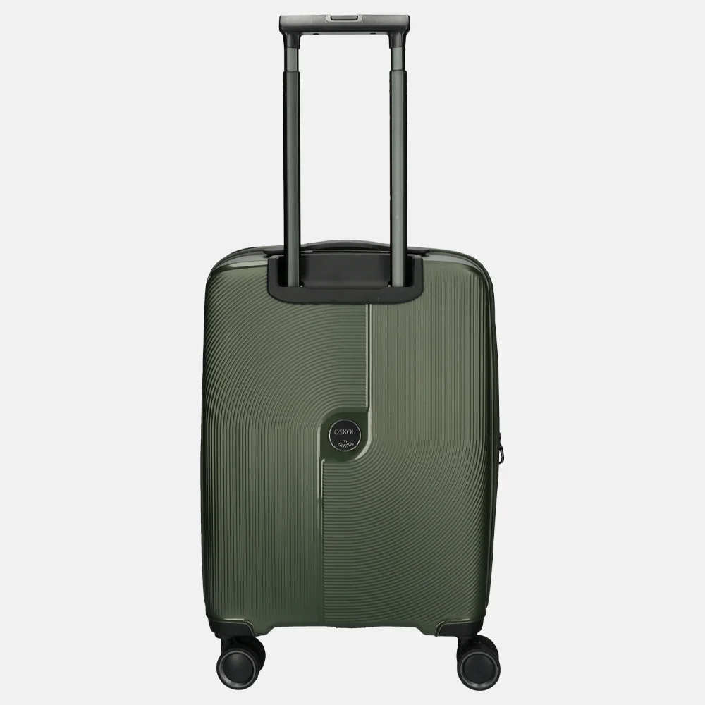 Jump Oskol handbagage koffer 55 cm expandable kaki | 022708-Groen